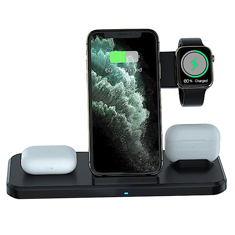 15w 3 in 1 wireless charging stand main img