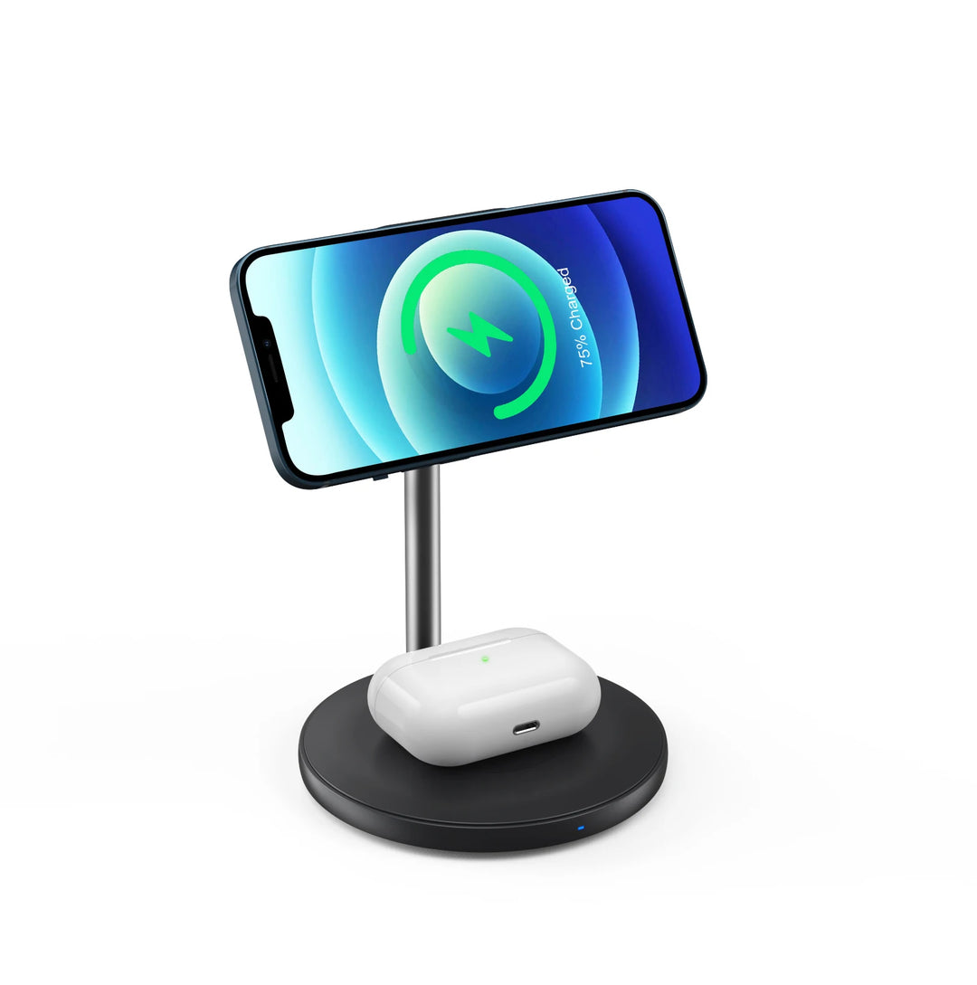 15w dual wireless charging stand