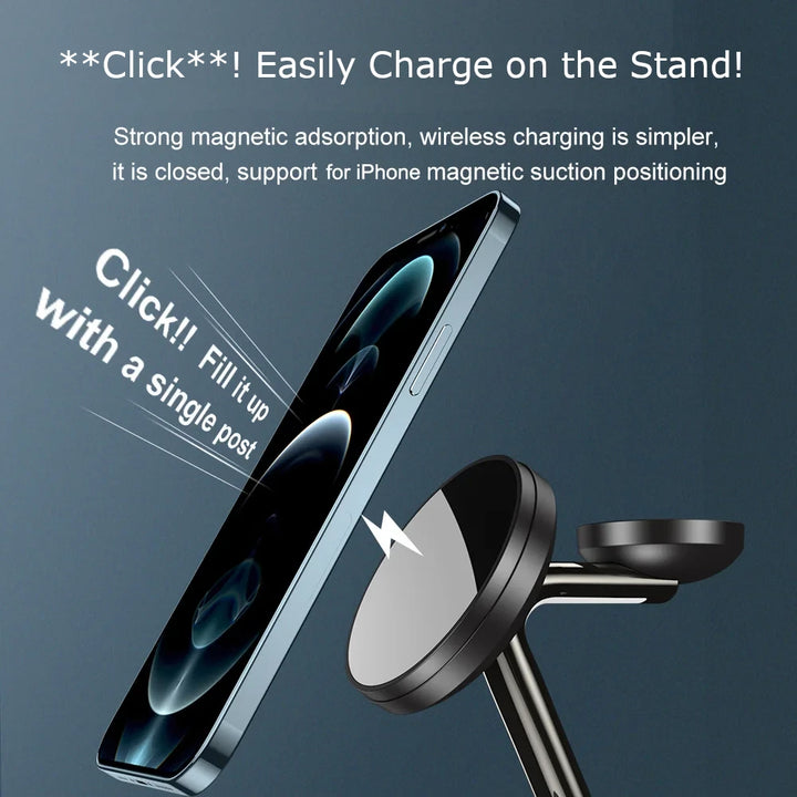 4 in 1 15W Wireless Charging Stand