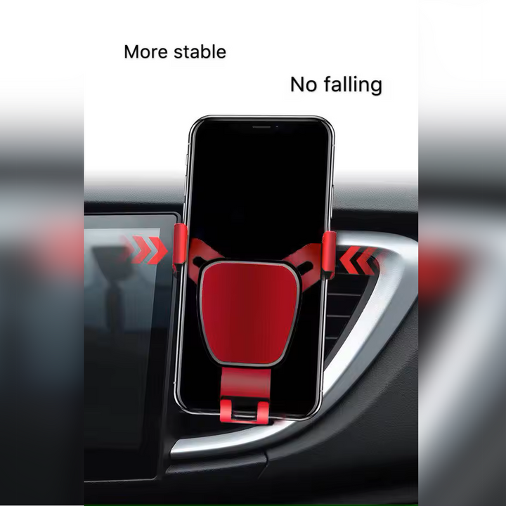 aluminium alloy phone holder for car dashboard no falling