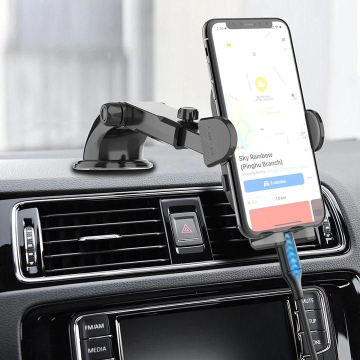 dashboard windshield universal carbon fiber phone car mount 2