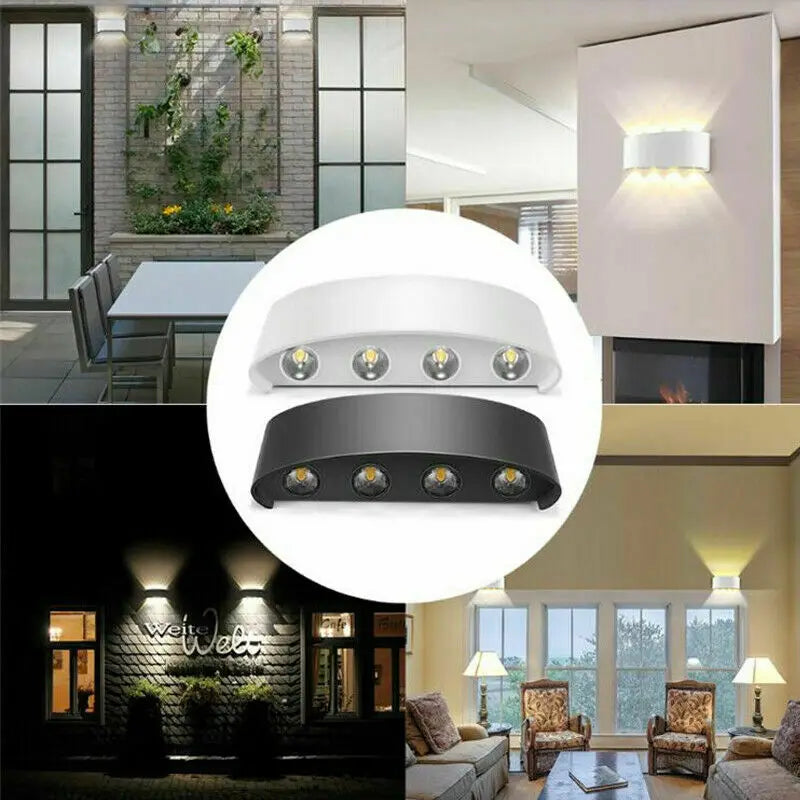 modern led wall light decorative sconce location examples